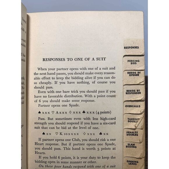 Contract Bridge in a Nutshell. Goren 1952 4.5x7.5" - Picture 11 of 11